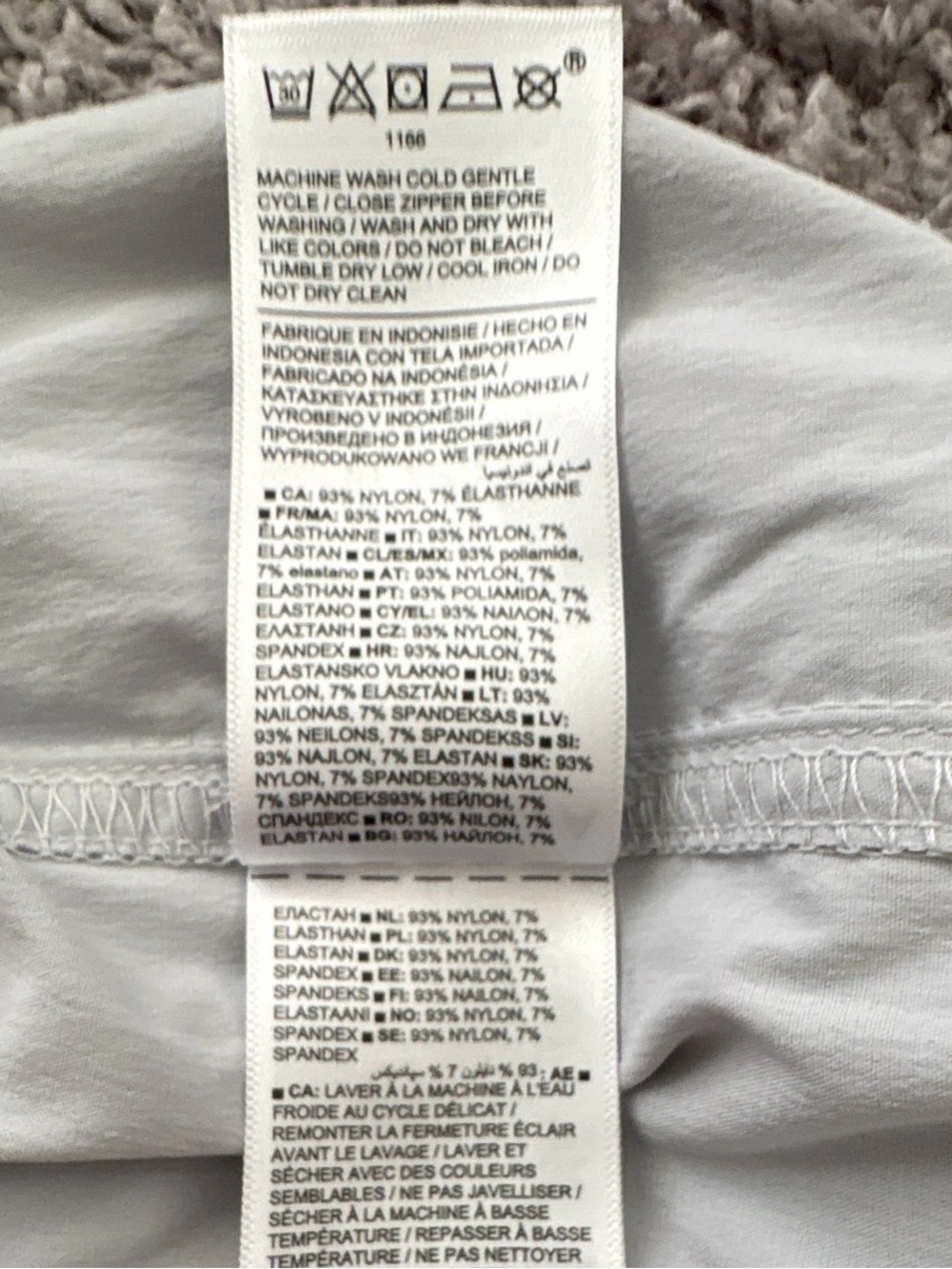 Athleta Light Gray Women’s Flex Jump suit. - Picture 6 of 16